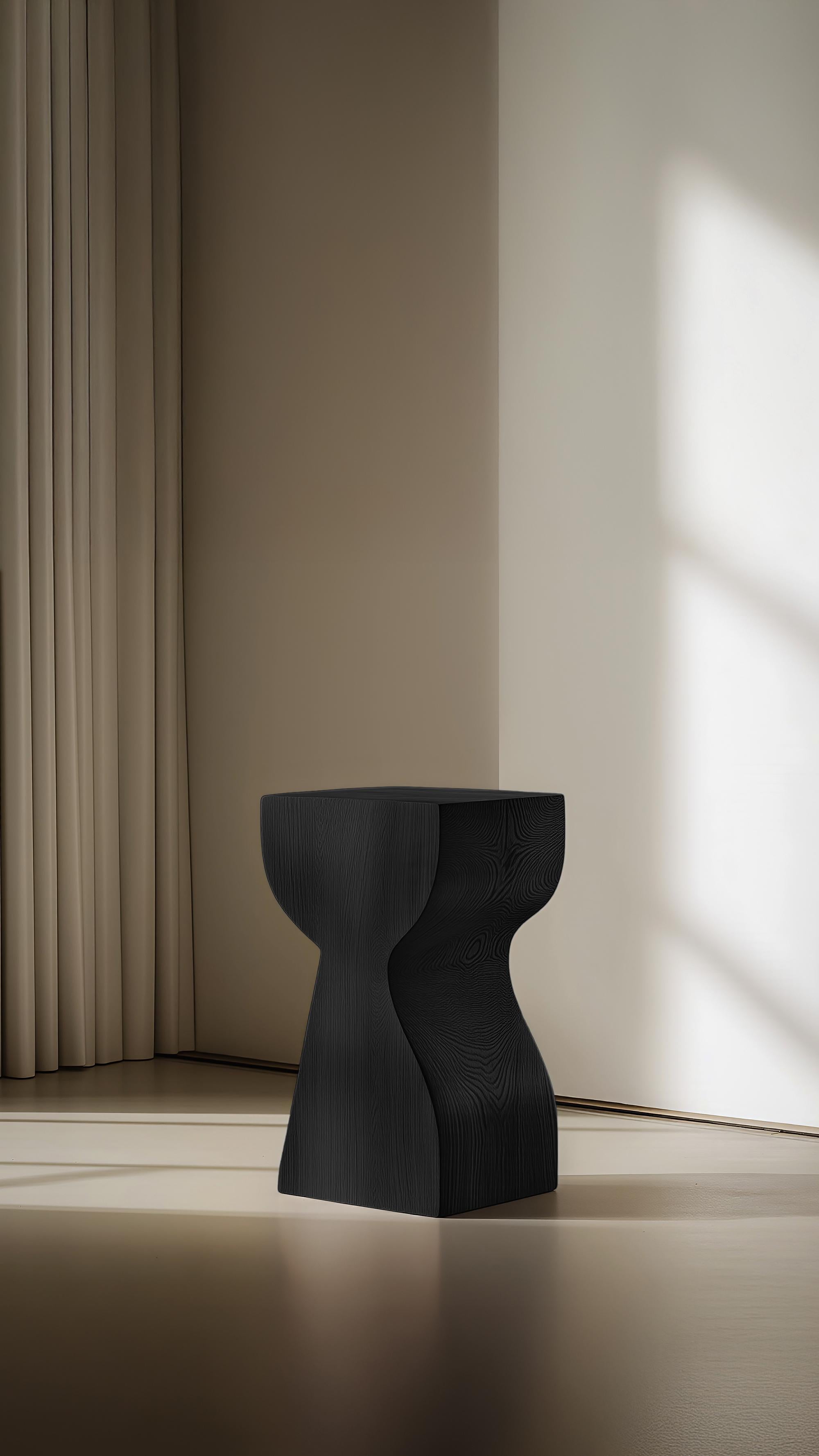 Tabouret en bois Socle No72, Mobilier d'intérieur minimal par Joel Escalona Neuf - En vente à Ciudad de México, CDMX