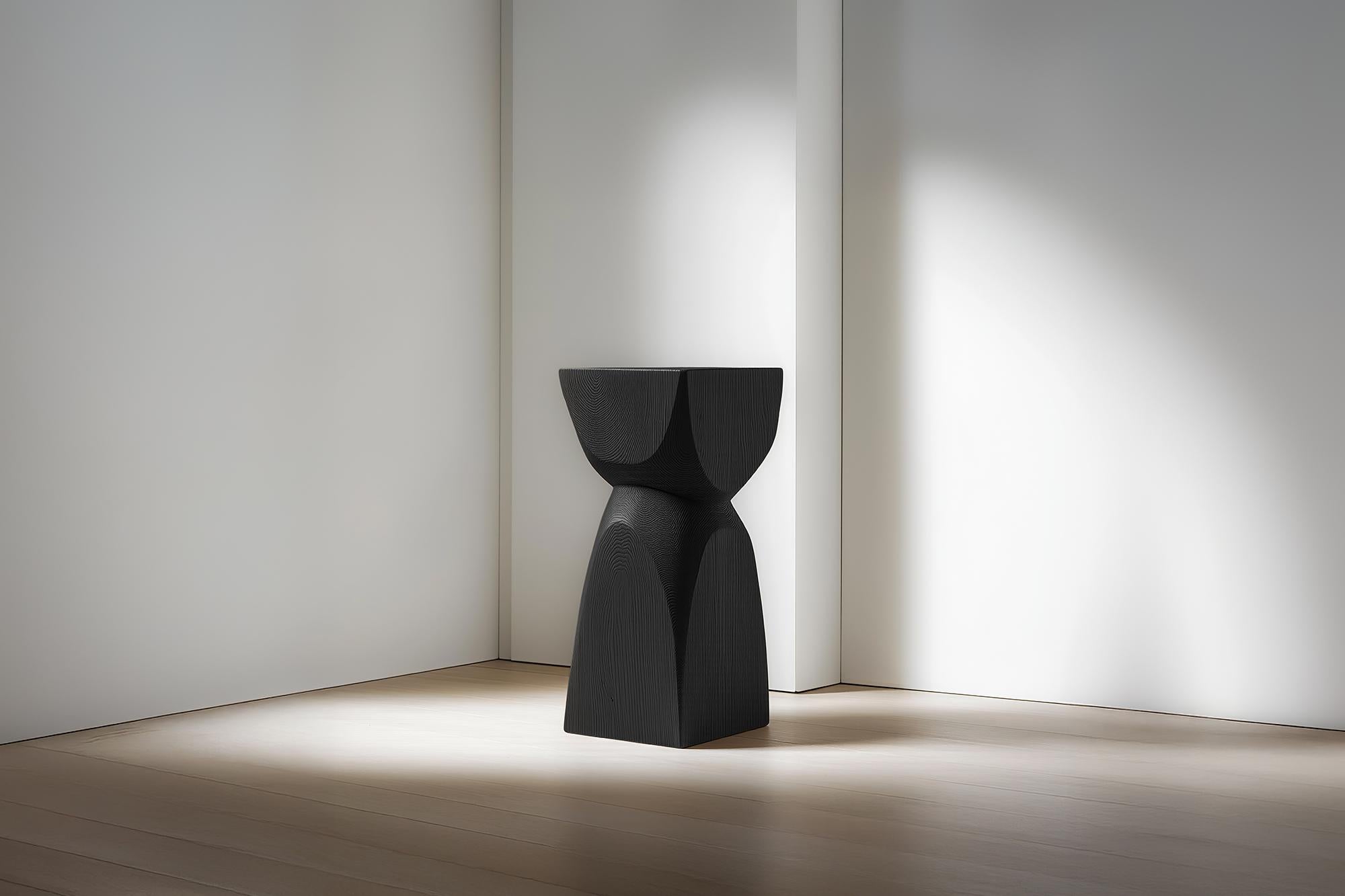 Mexicain Tabouret en bois Socle No78, By Design Modern de Joel Escalona en vente