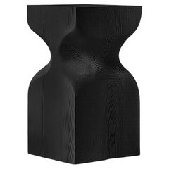 Wooden Stool Socle No84, Minimal Modern Design by Joel Escalona