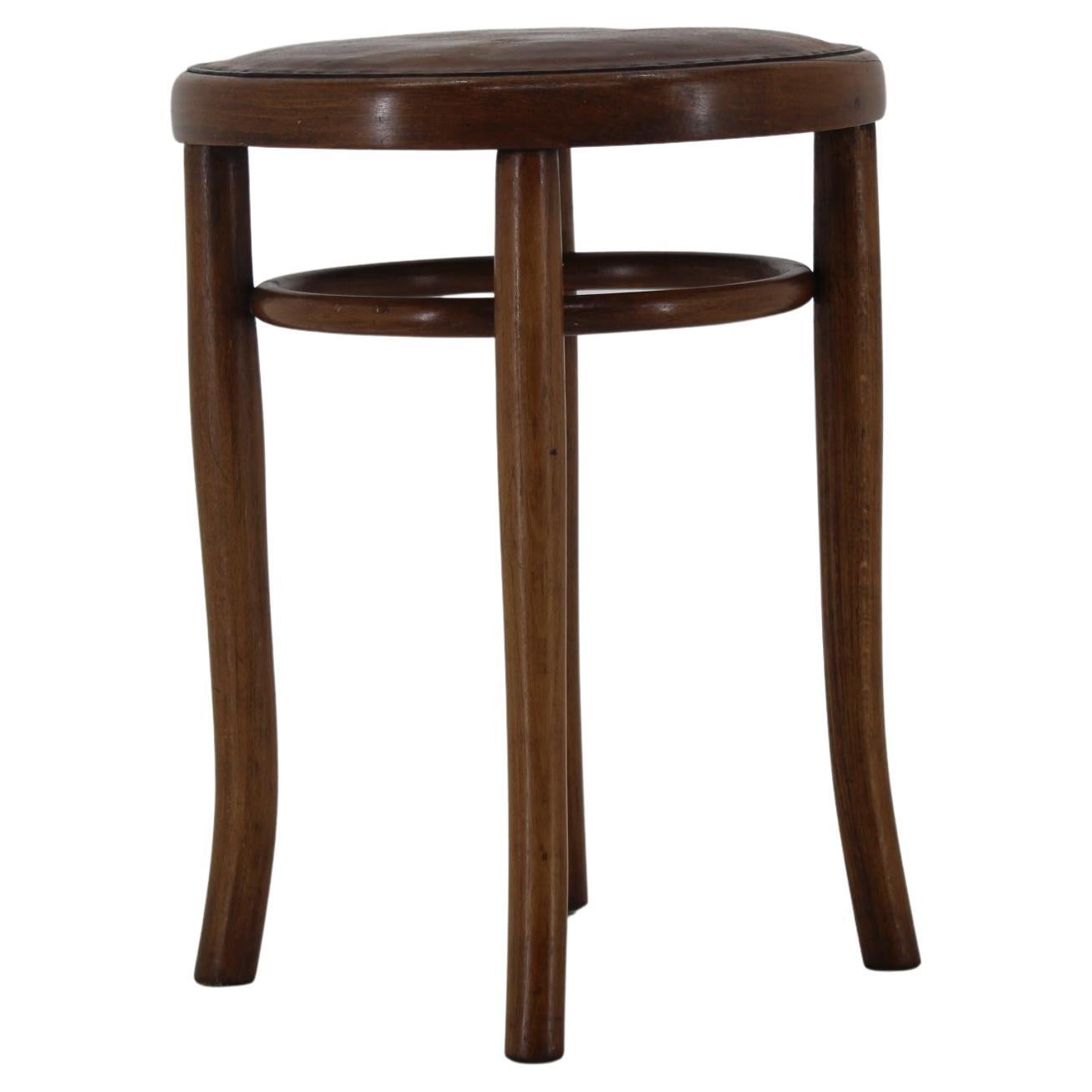 Wooden Stool "Thonet", 1930's, Germany For Sale