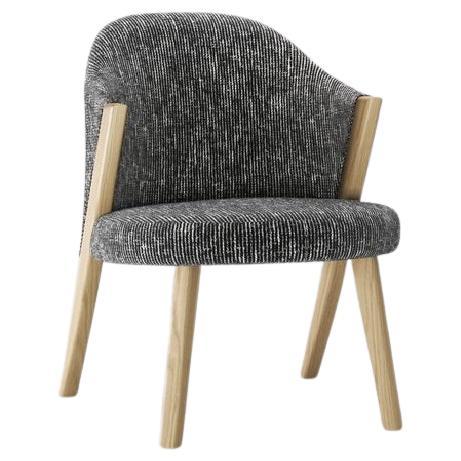 Holzstrukturierter Loungesessel mit Polsterung im Zustand „Neu“ im Angebot in NEW YORK, NY