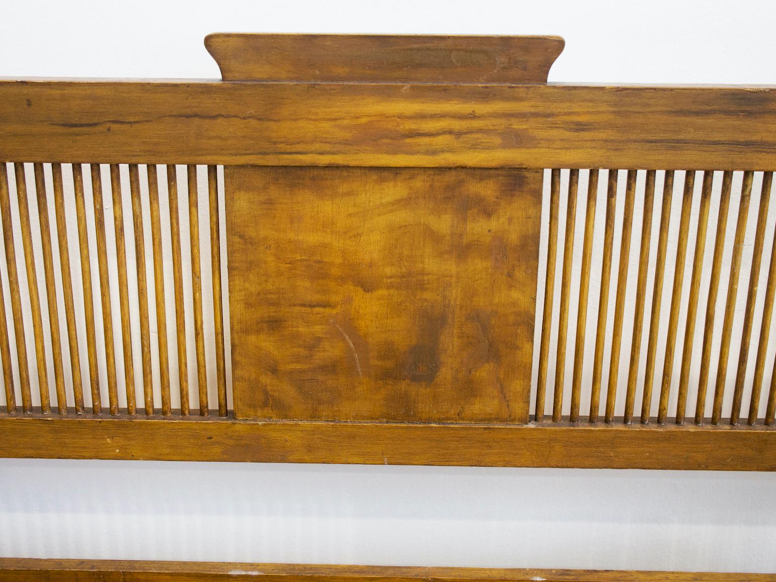 Schwedisches Holz-Sofa, entworfen von Carl Westman im Angebot 3