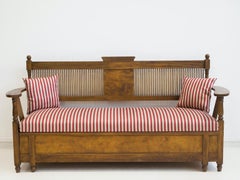 Wooden Swedish Sofa Designed by Carl Westman