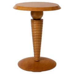 Wooden table in the style of Philippe Starck, 1980s