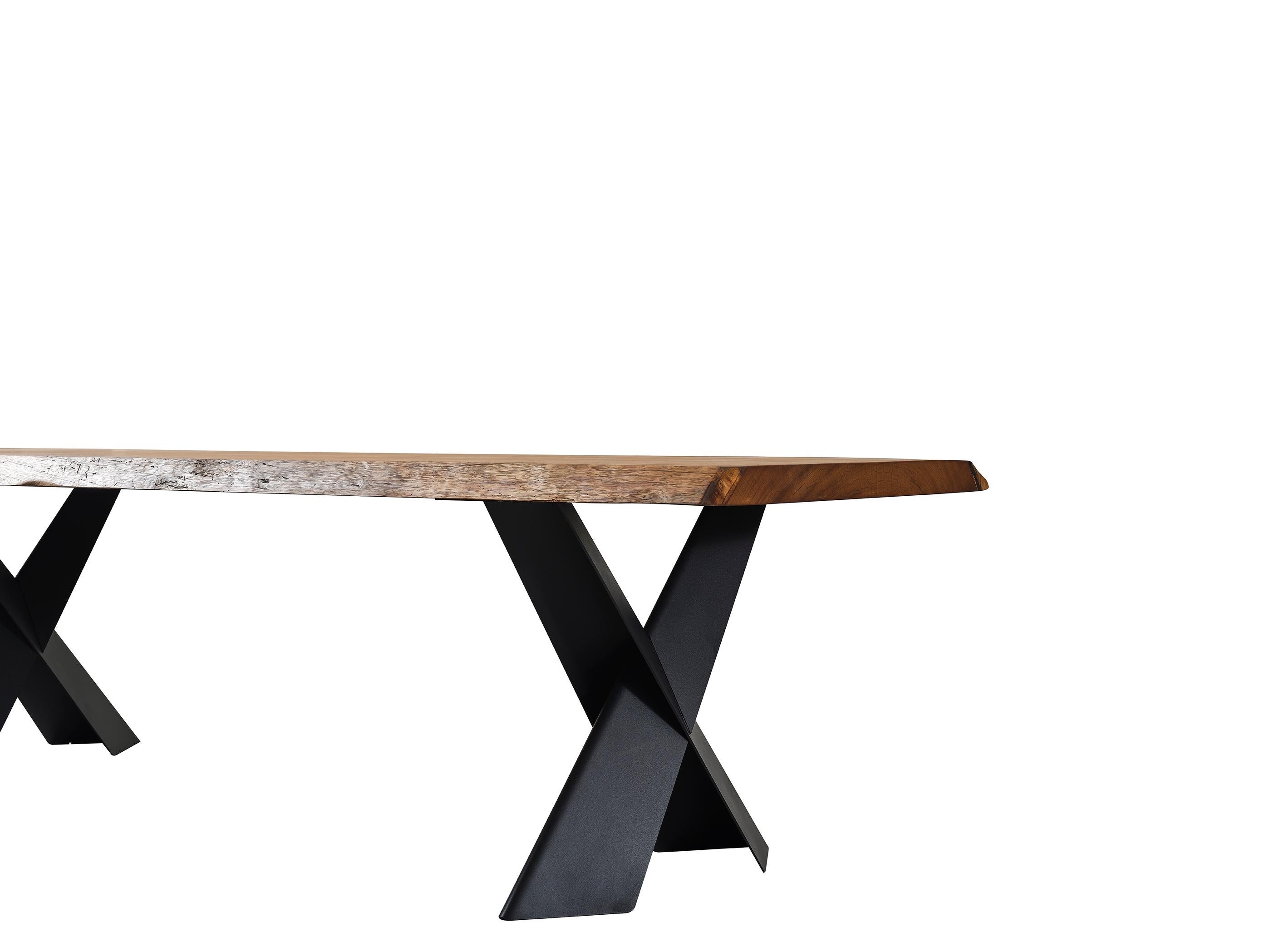 Wooden Table - Live Edge Dine Table - Custom Dining Table - Kitchen Table For Sale 2
