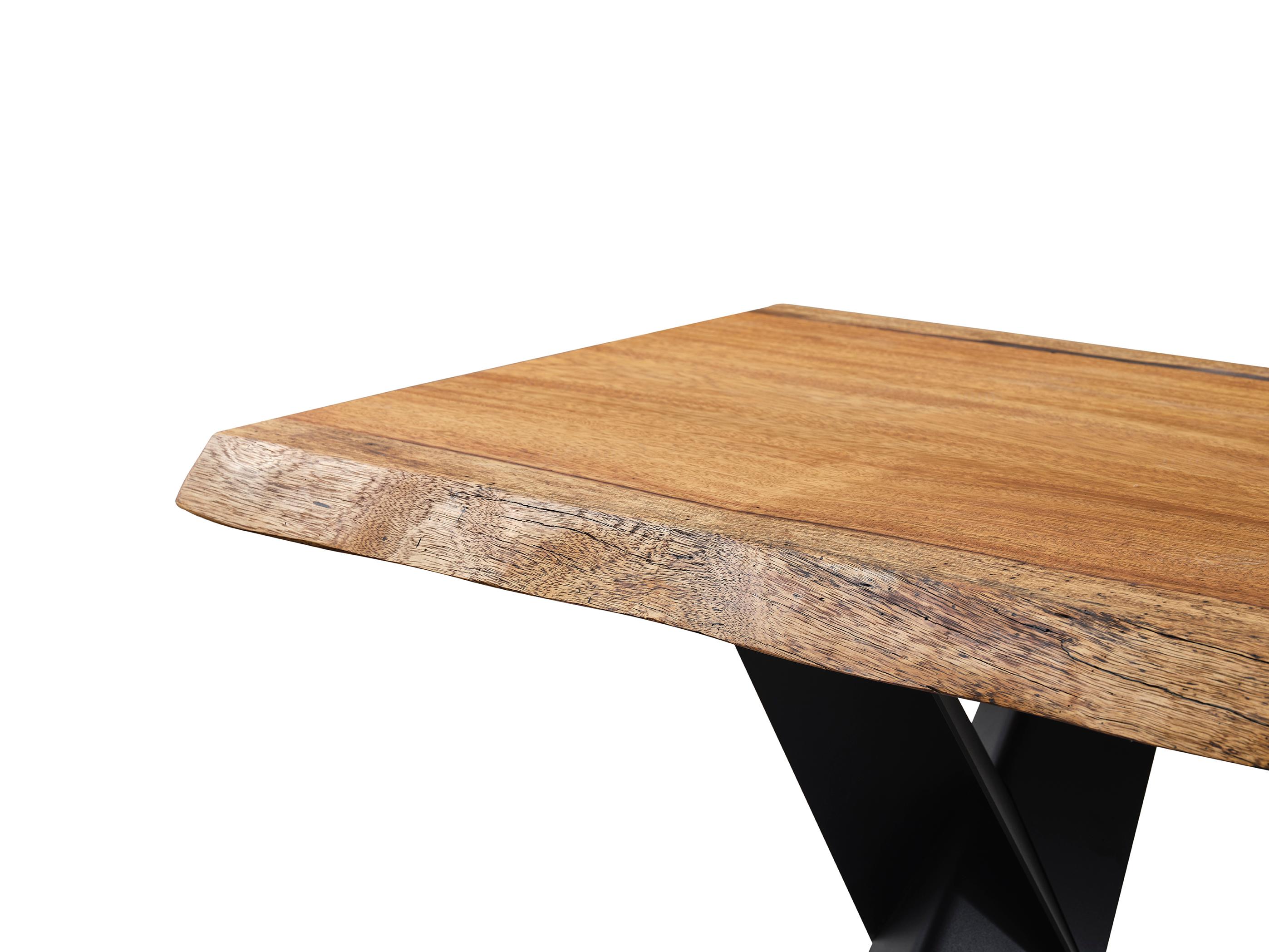 Wooden Table - Live Edge Dine Table - Custom Dining Table - Kitchen Table For Sale 1