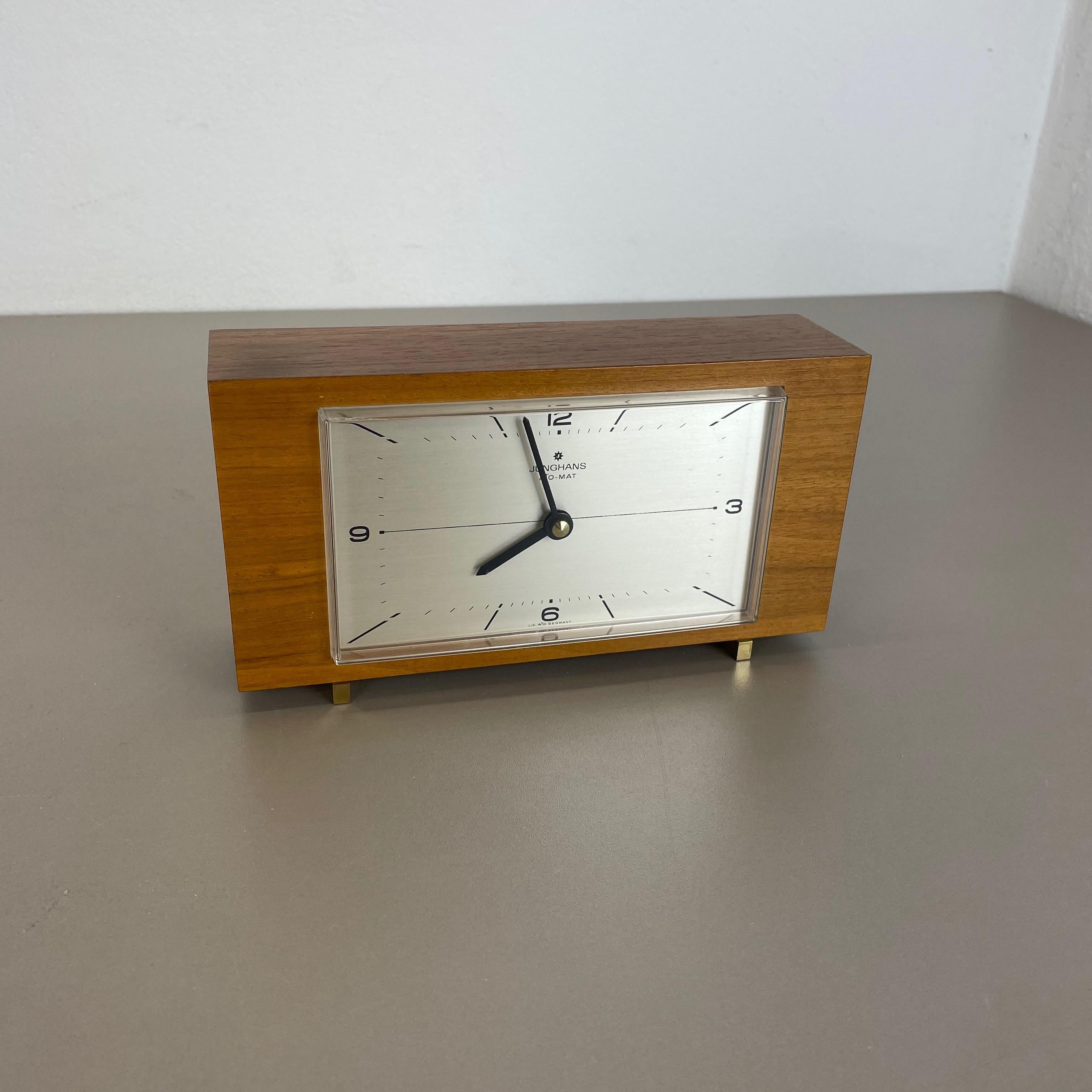 mid century desk clock