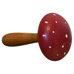 Champignon crapaud en bois