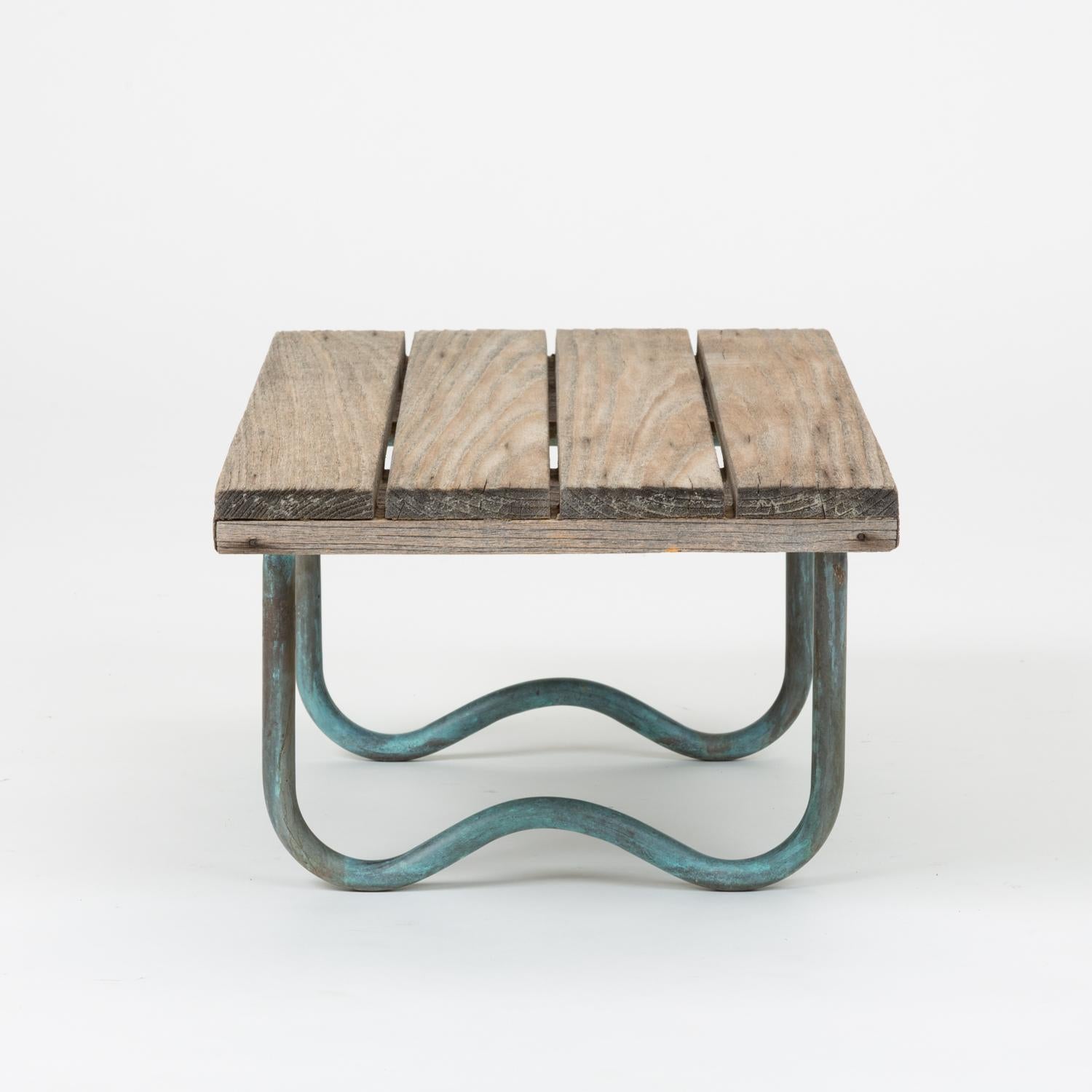 Wooden Top Side Tables by Walter Lamb for Brown Jordan 10