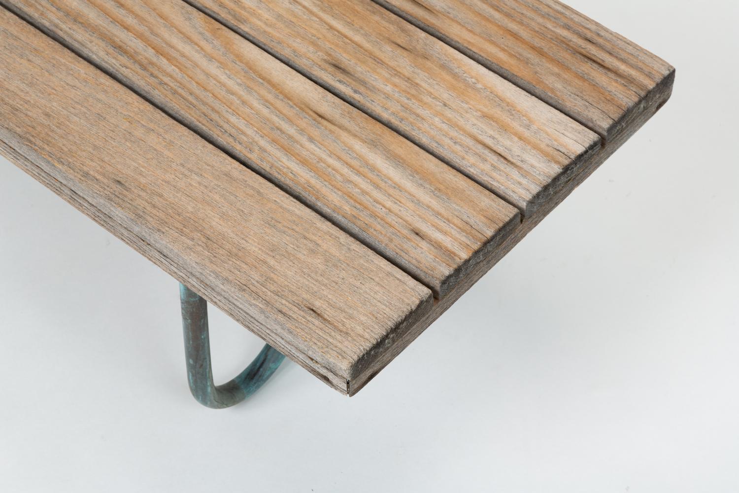 Wooden Top Side Tables by Walter Lamb for Brown Jordan 12