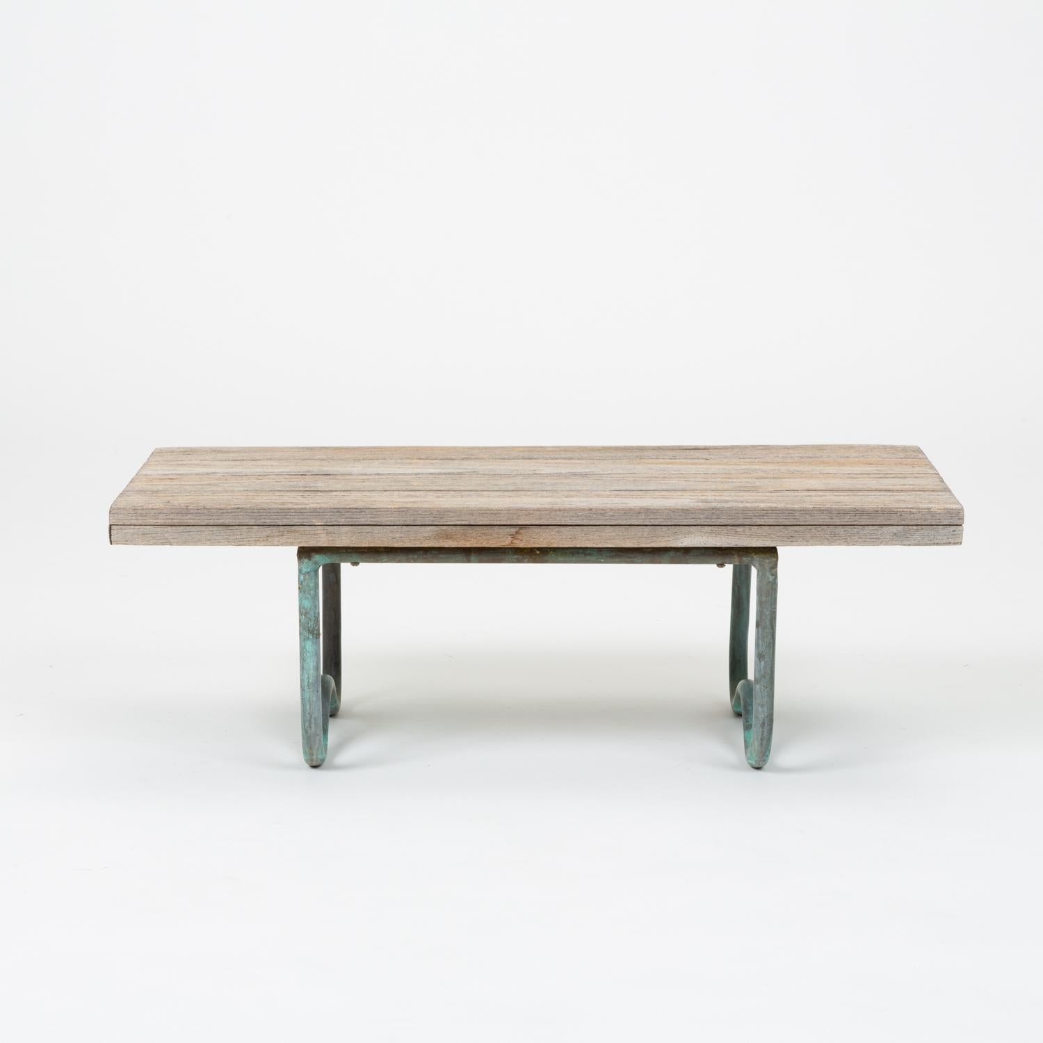 American Wooden Top Side Tables by Walter Lamb for Brown Jordan