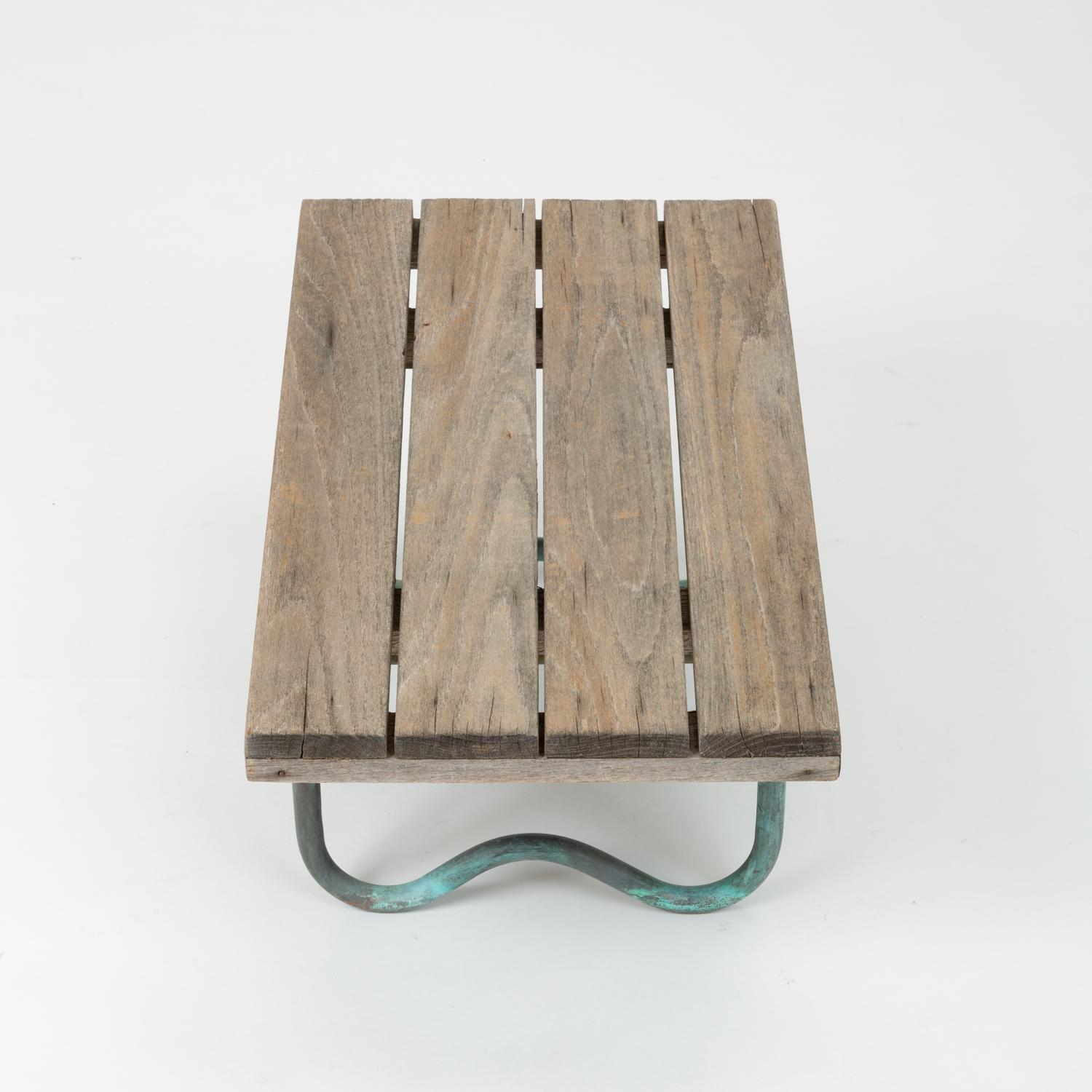Wooden Top Side Tables by Walter Lamb for Brown Jordan 2