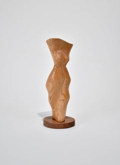 Wooden Torso Sculpture