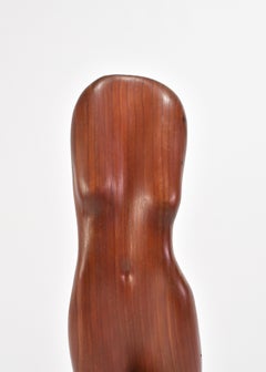 Wooden Torso Sculpture