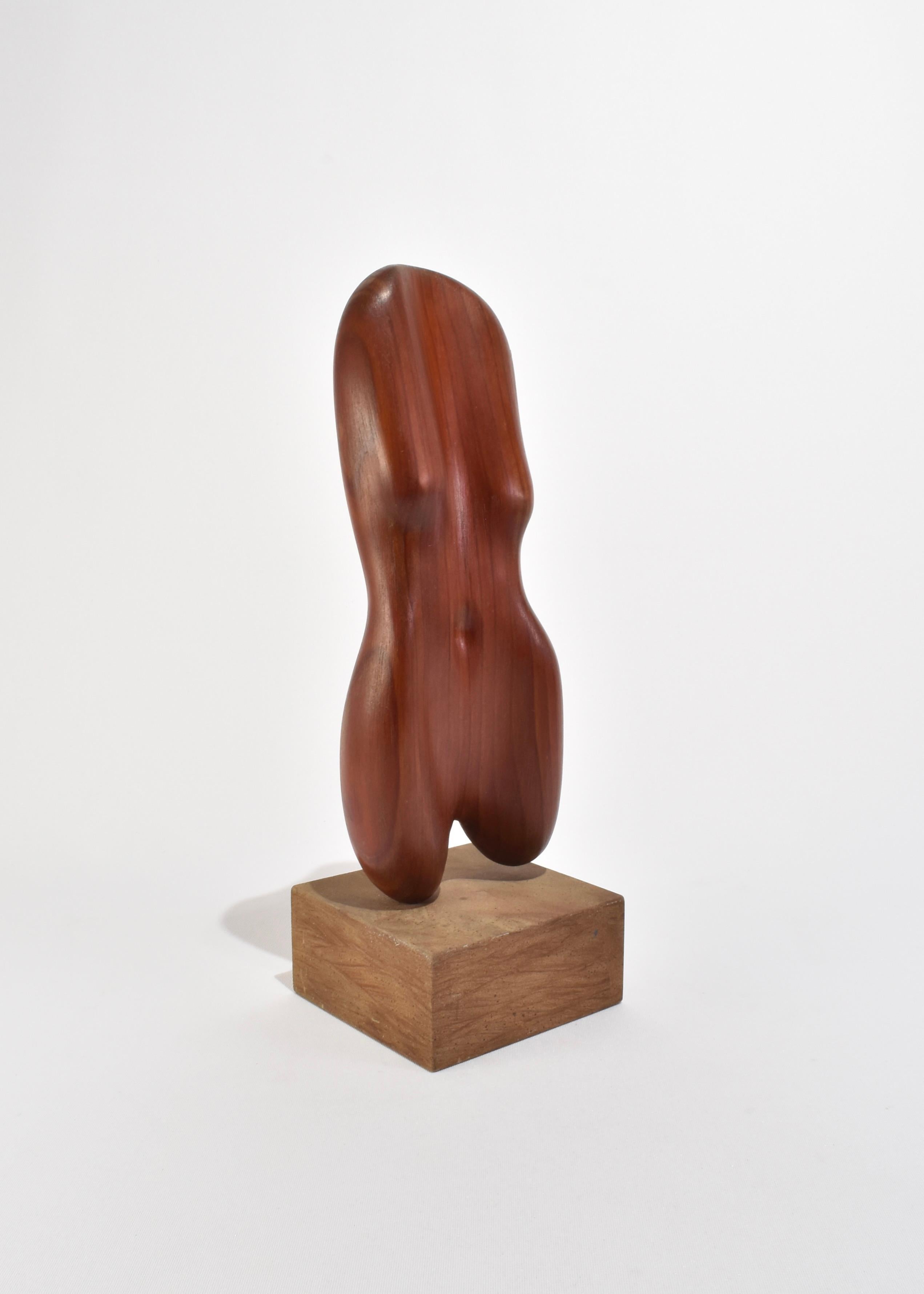 Scultura di torso in legno In condizioni buone in vendita a Richmond, VA