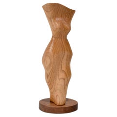 Wooden Torso Sculpture