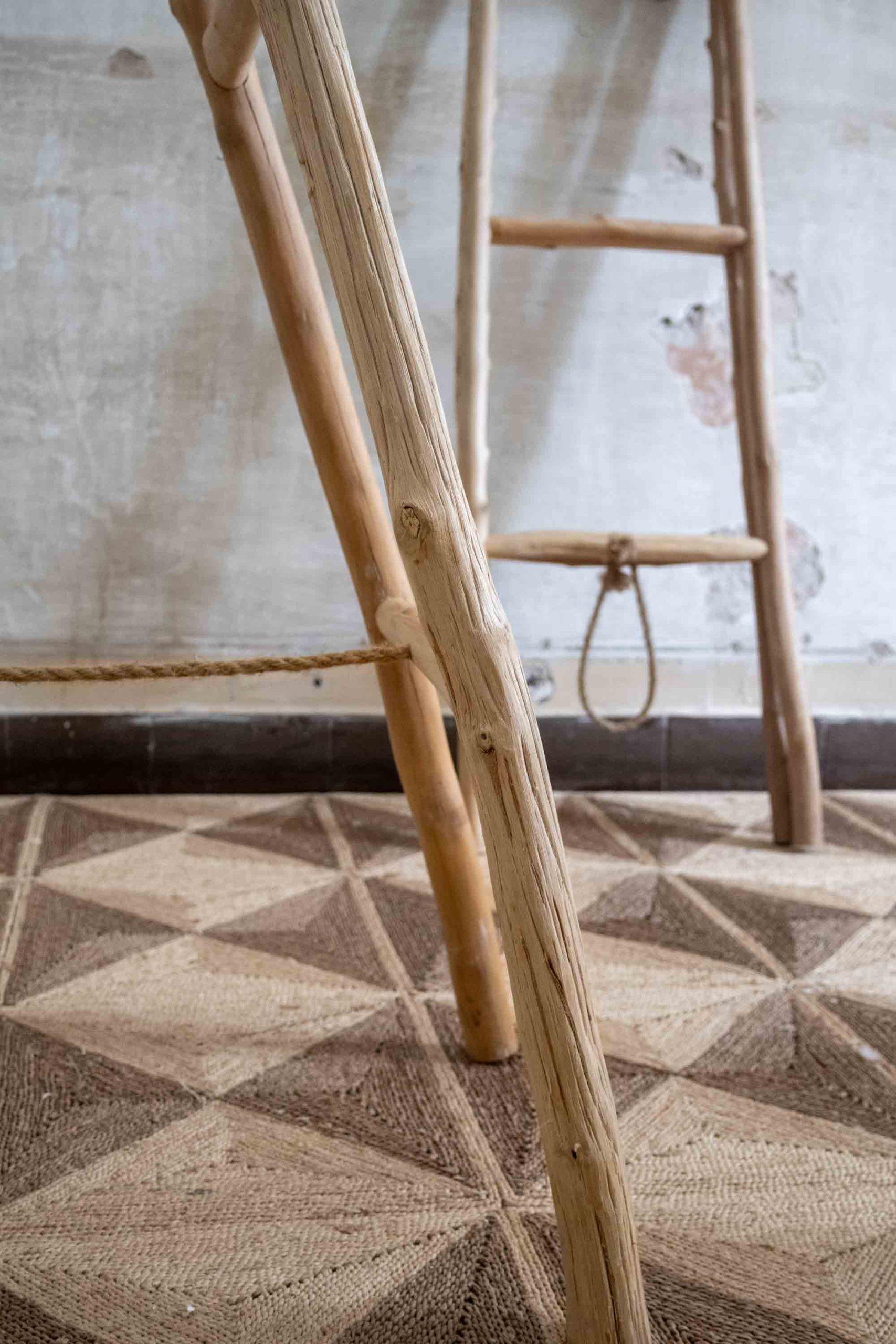 Corda Porta asciugamani in legno in vendita