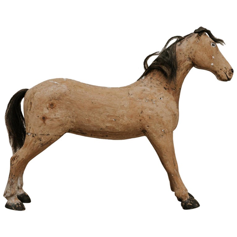 Cavallo giocattolo in legno in vendita su 1stDibs Italia cavallo