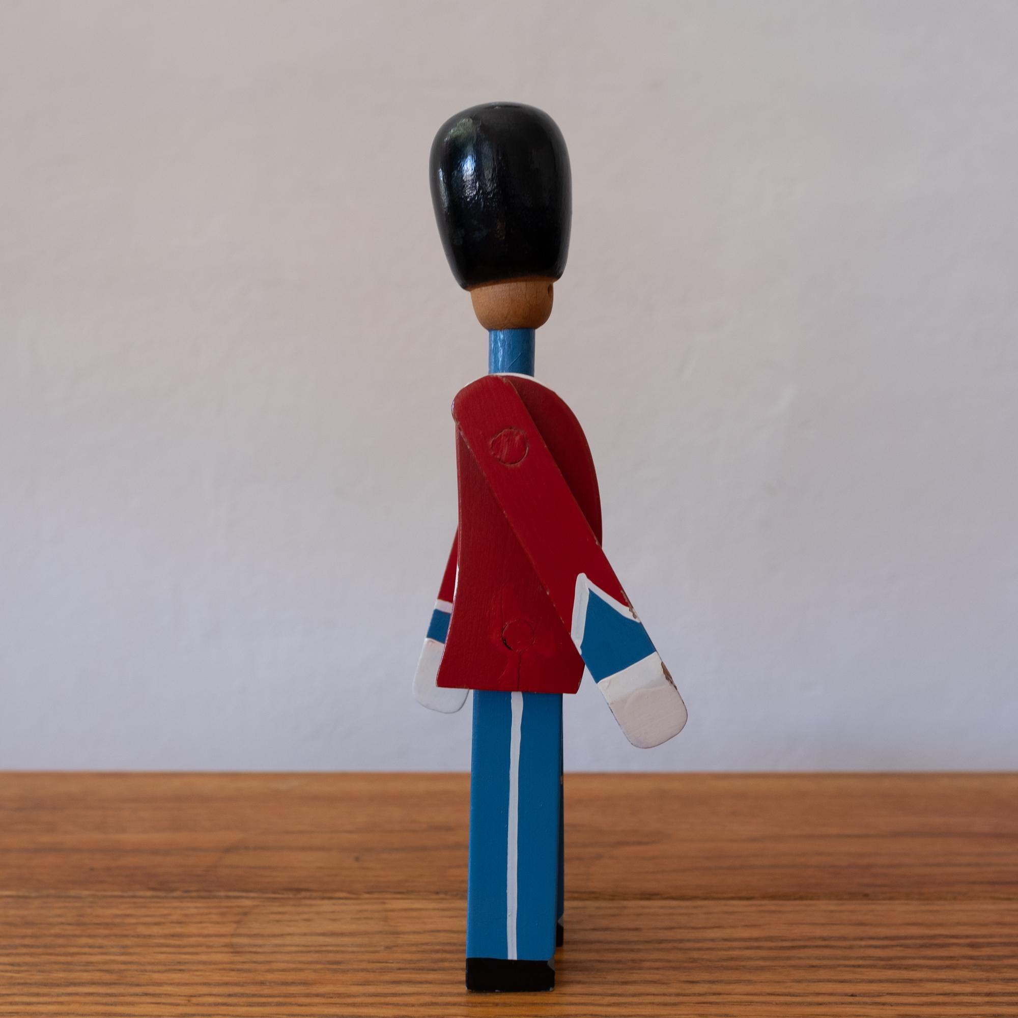 vintage wooden soldiers
