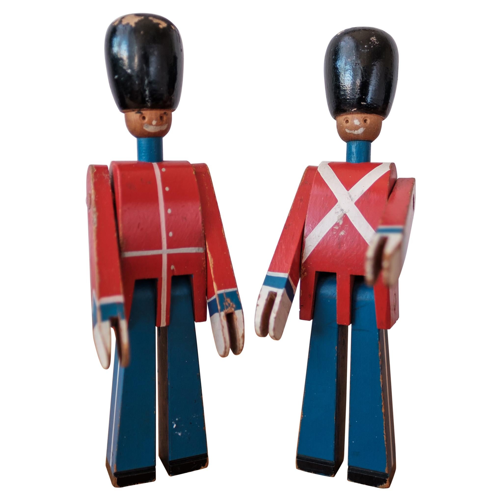 Wooden Toy Soldiers by Kay Bojesen