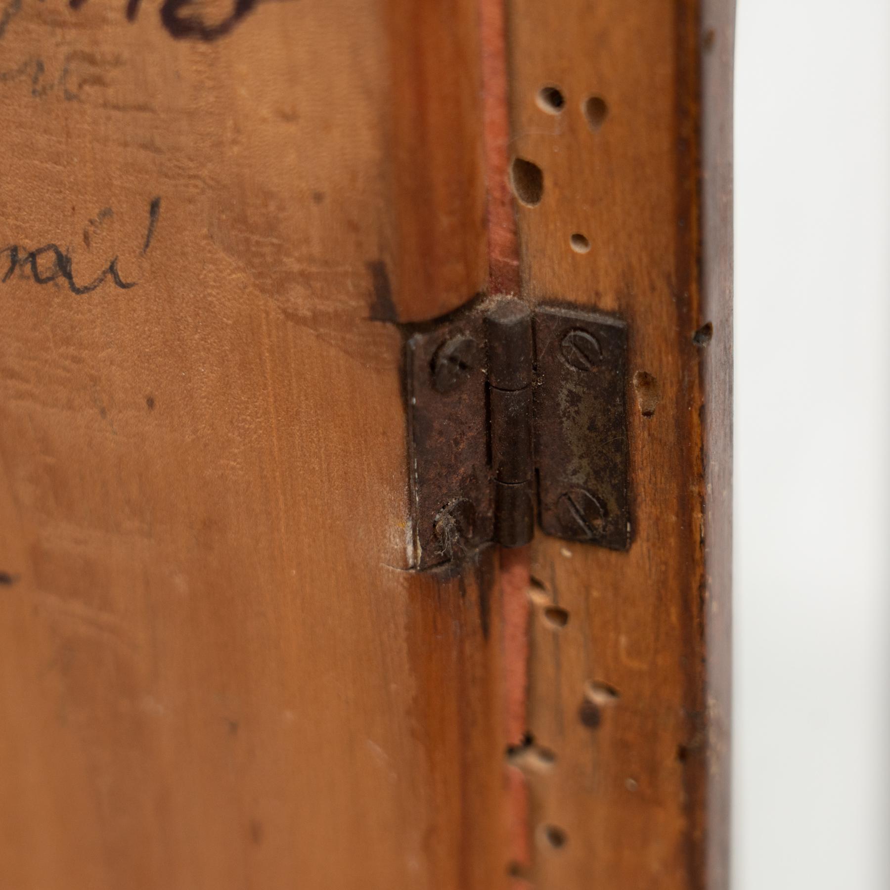 Wooden Traditional Figure in a Niche of a Saint, circa 1950 7