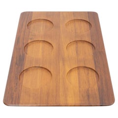 Wooden Tray for Glasses by Digmed from 1964