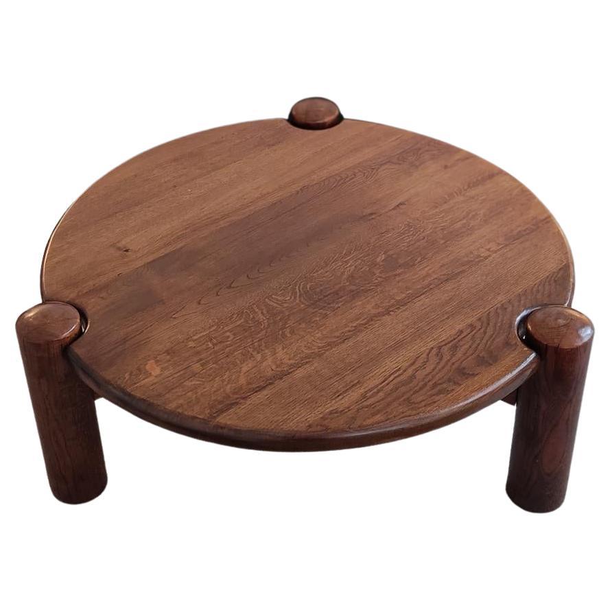 table basse tripode en bois - années 60  en vente