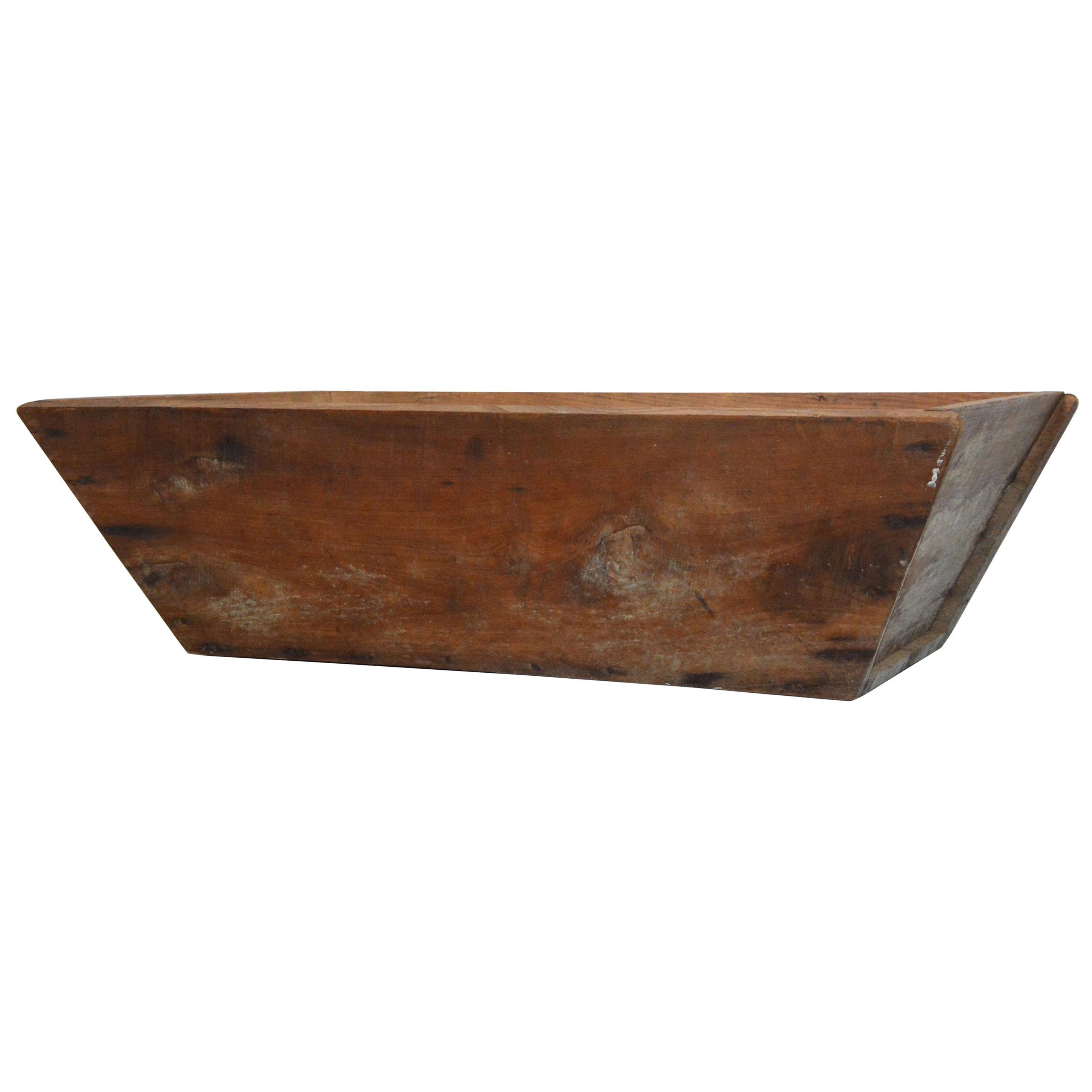 Wooden Trough American Primitive For Sale at 1stDibs