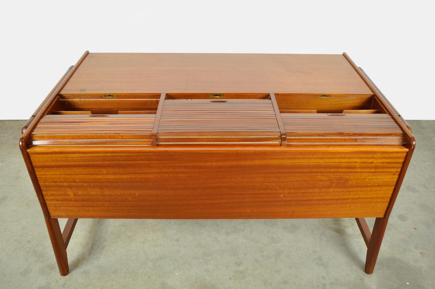 Wooden Vintage Design Desk by Clausen & Maerus for Eden, 1960s 4