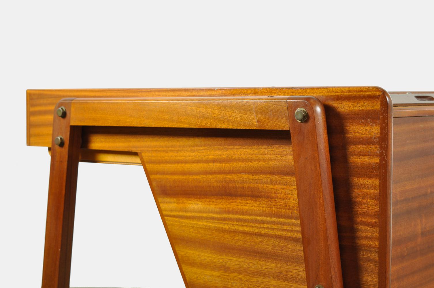 Wooden Vintage Design Desk by Clausen & Maerus for Eden, 1960s 8