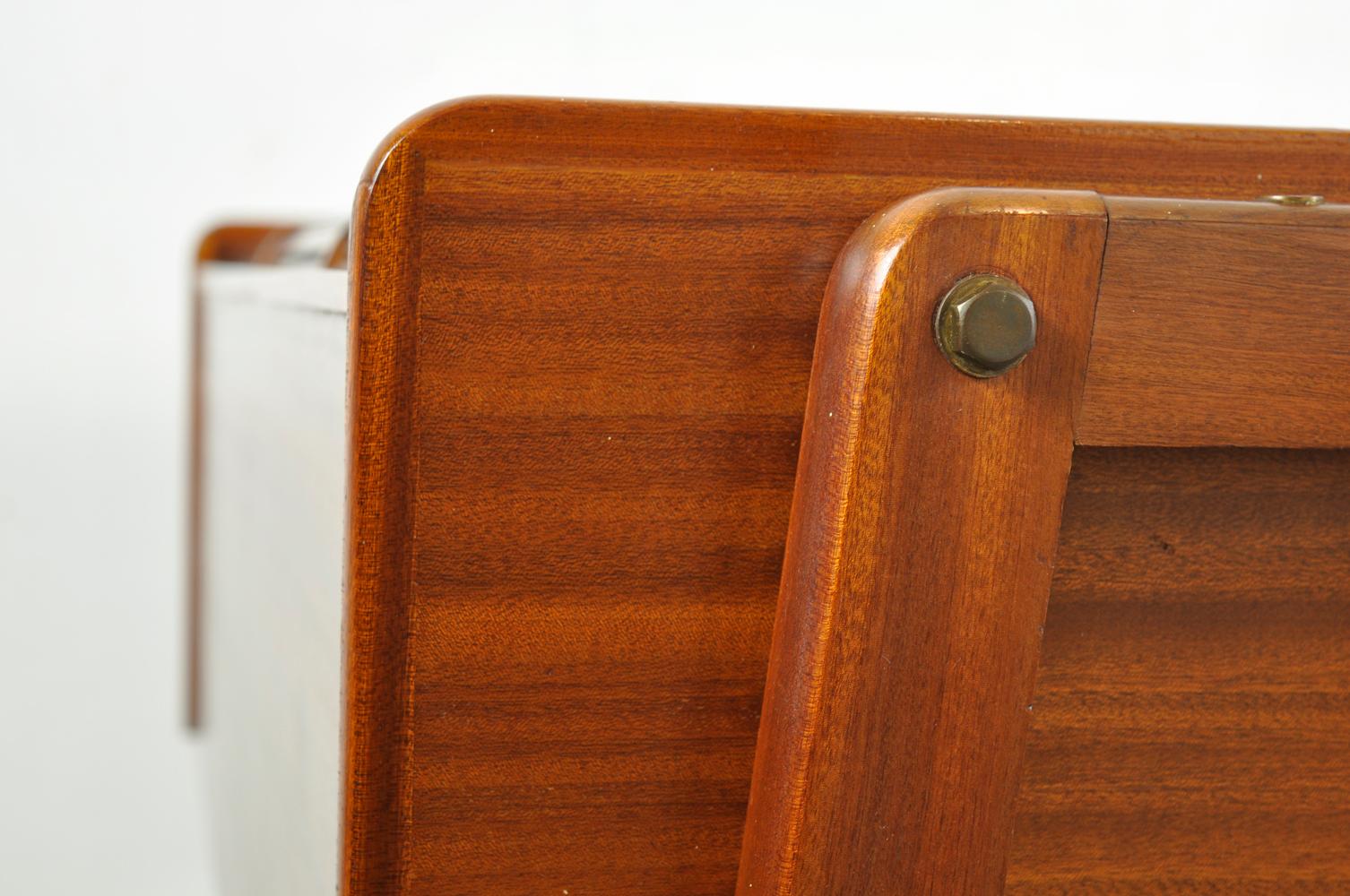 Wooden Vintage Design Desk by Clausen & Maerus for Eden, 1960s 11