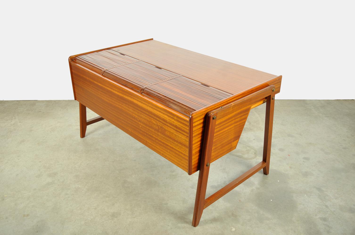 Wooden Vintage Design Desk by Clausen & Maerus for Eden, 1960s 2