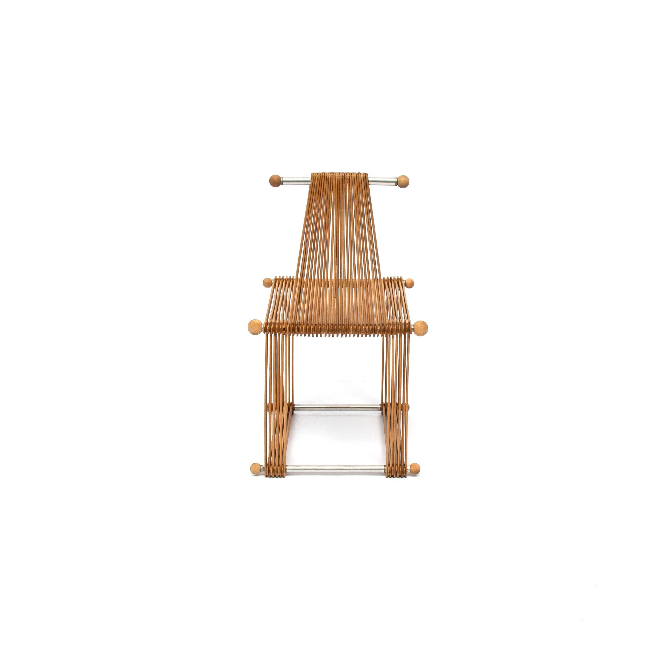 wooden stick chair