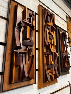 Wooden Wall Art Sculpture