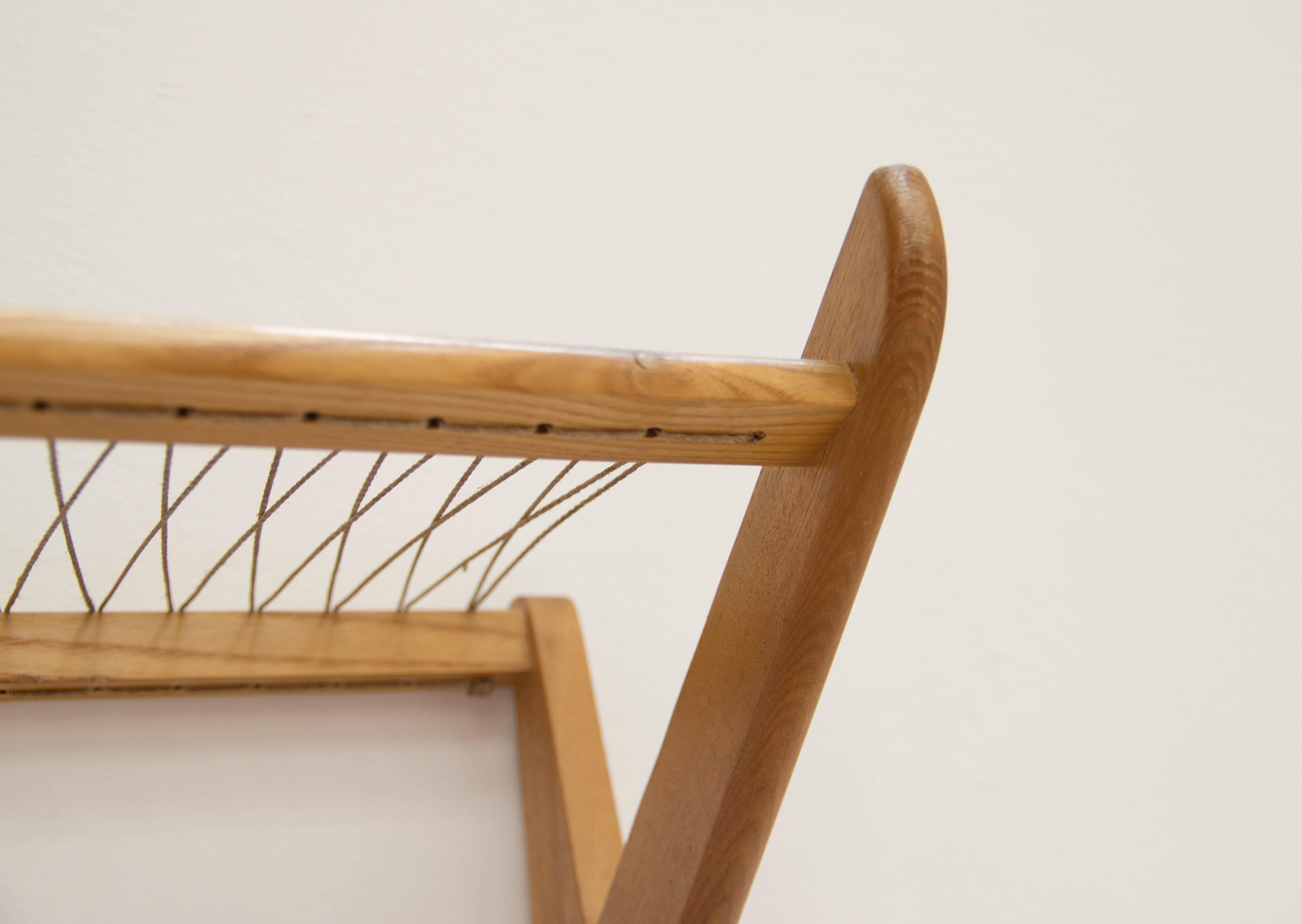 Wooden Wall Hanger by ULUV, 1970s In Good Condition For Sale In Praha, CZ