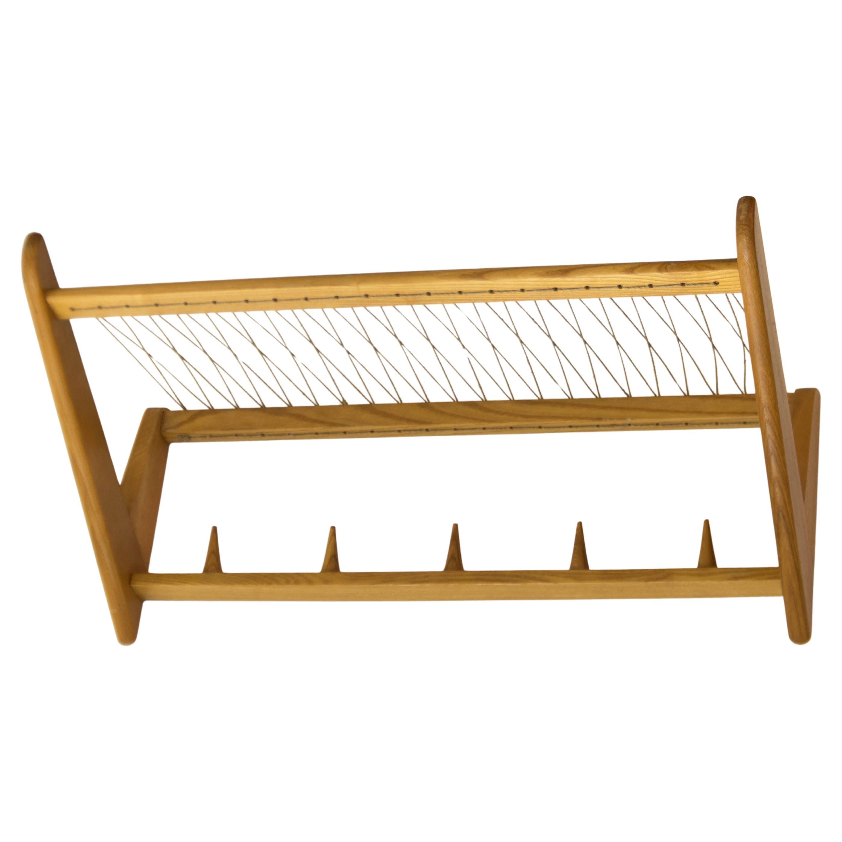 Wooden Wall Hanger by ULUV, 1970s For Sale