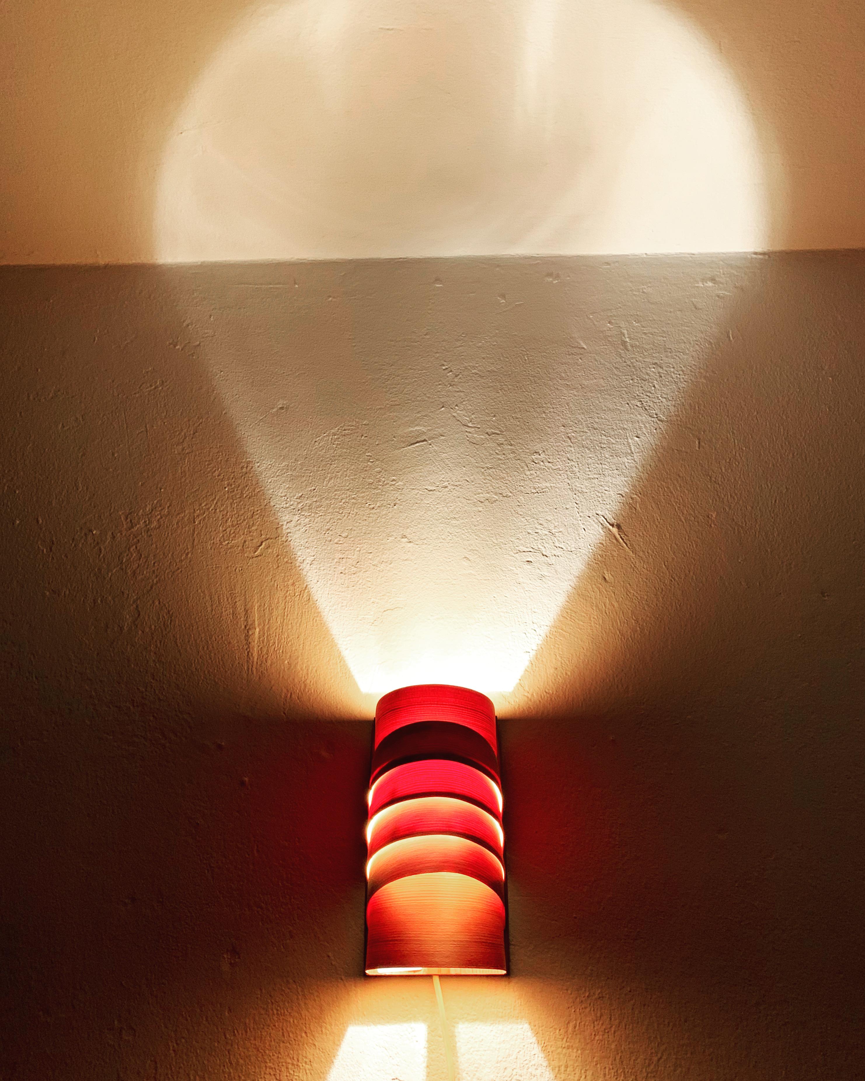 Wooden Wall Lamp by Hans Agne Jakobsson For Sale 1
