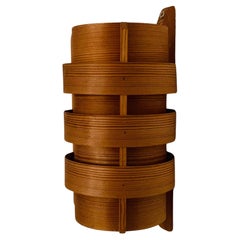 Wooden Wall Lamp by Hans Agne Jakobsson