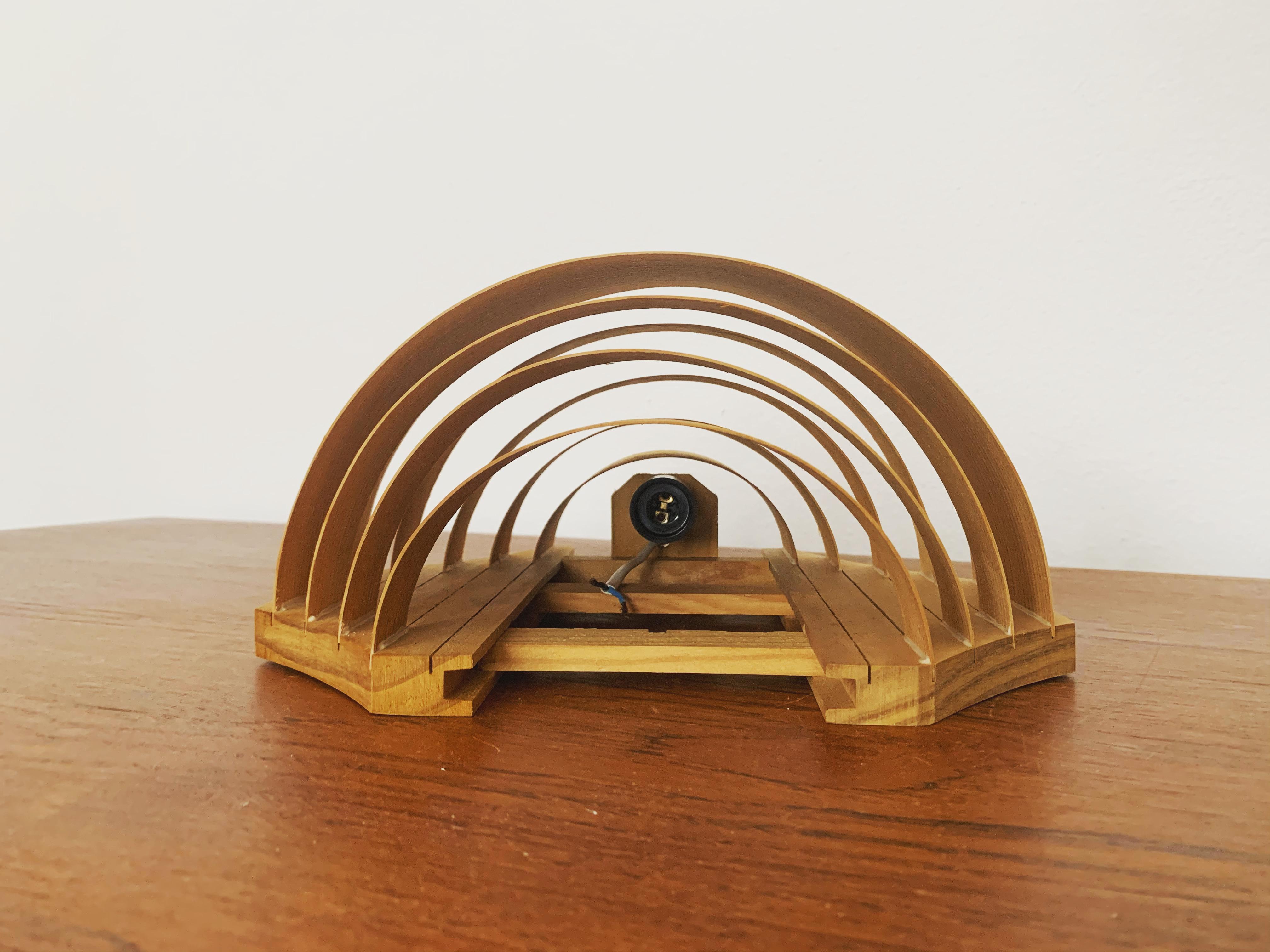 Lámpara de pared de madera en venta 6