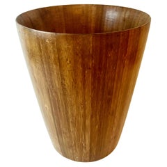 Vintage Wooden Waste Can or Bin