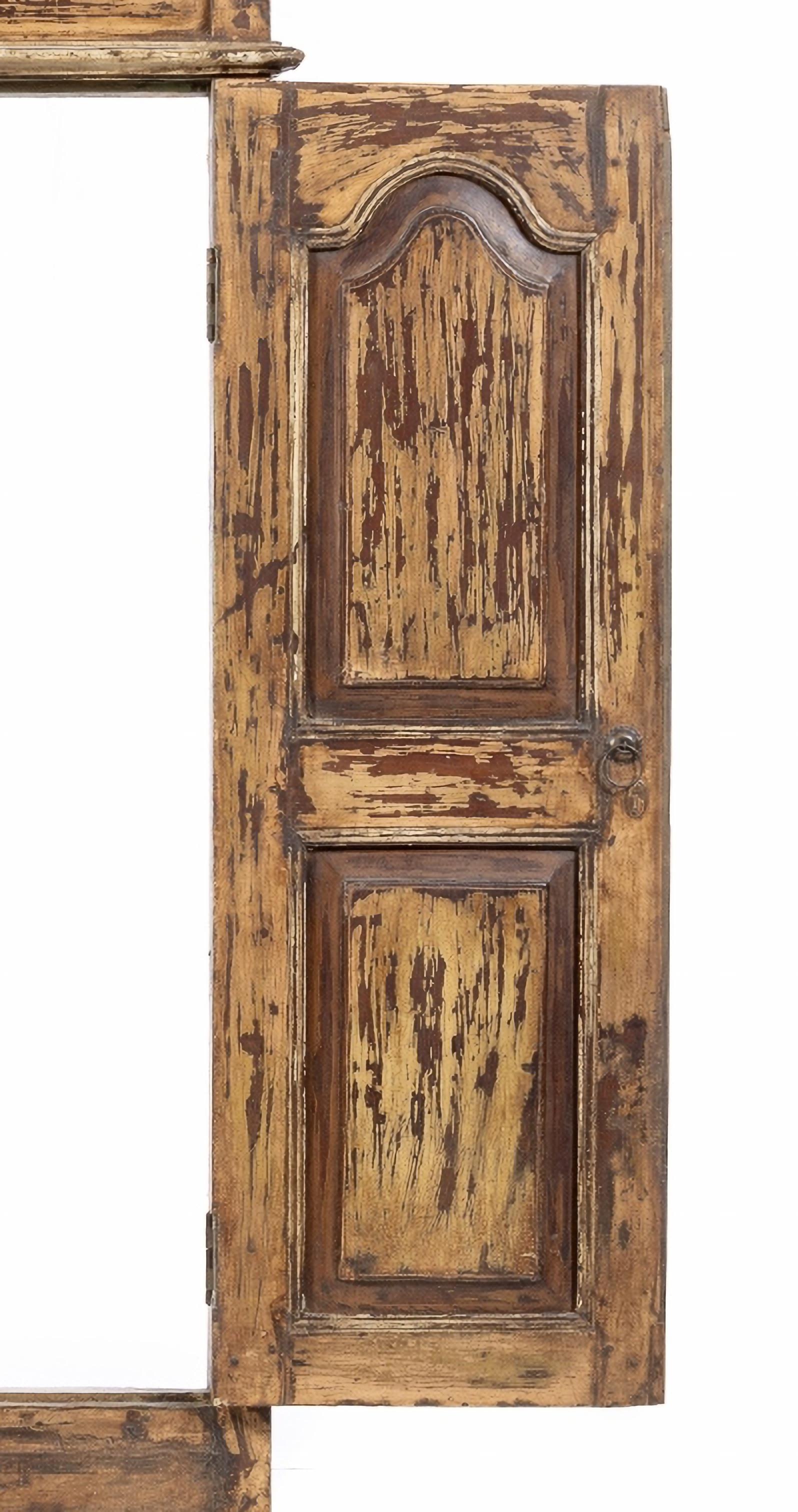 FENÊTRE EN BOIS Français du 19ème siècle en bois peint.
Petits défauts.
Dim. : 175 x 90 cm.
bonnes conditions