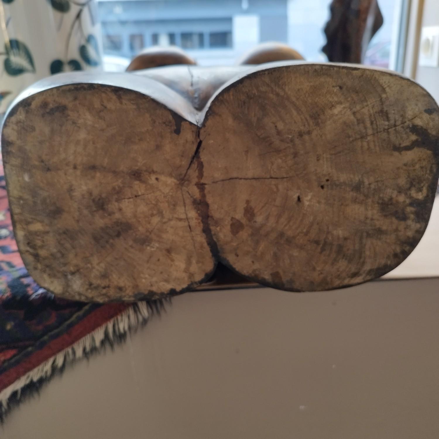 Pin Buste de femme en bois en vente
