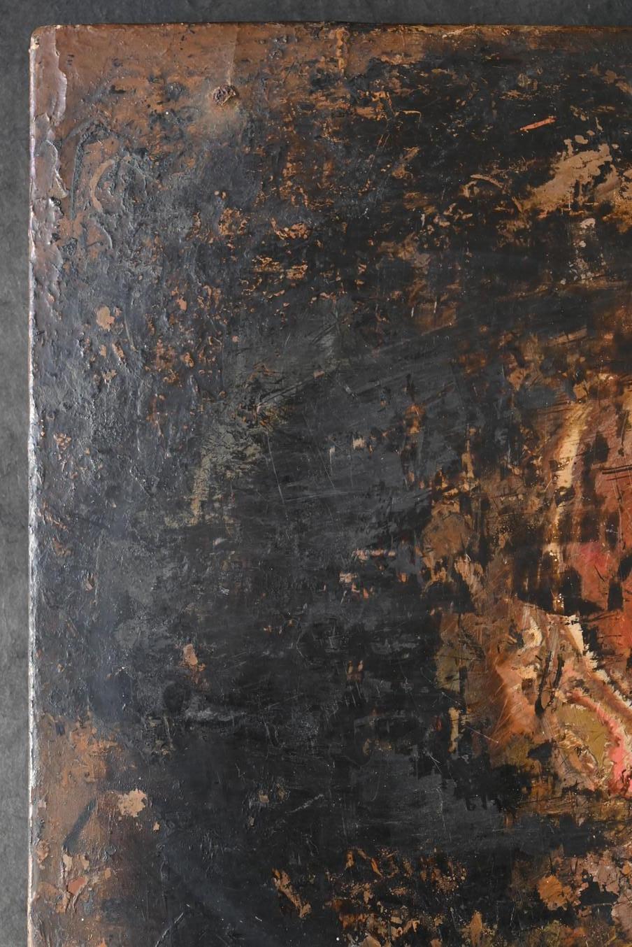 Tabla de trabajo de madera de un antiguo artesano japonés de laca/objeto para colgar en la pared en Bueno estado para la venta en Sammu-shi, Chiba
