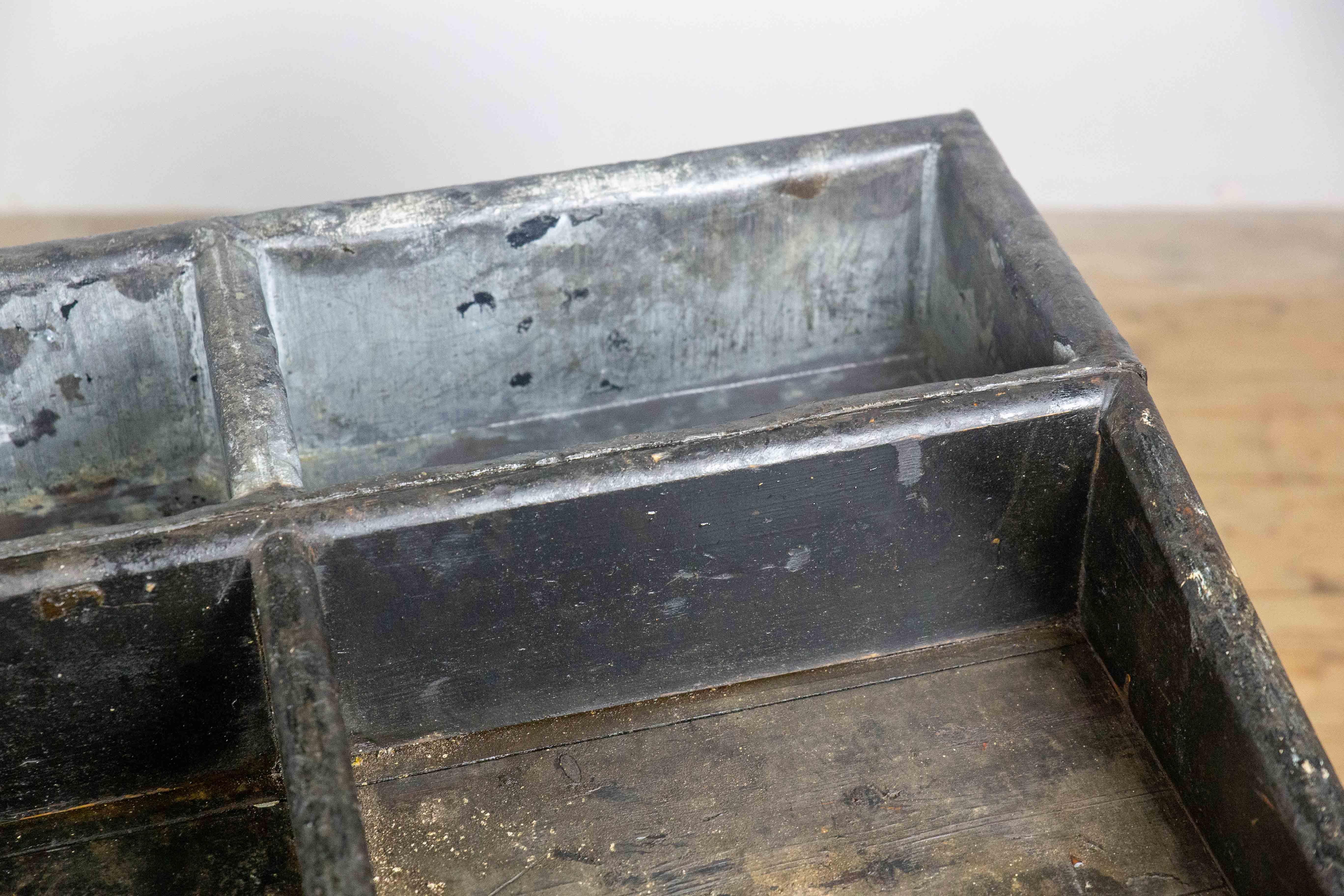 Wooden Workbench from an English Lightship 1950s For Sale 3