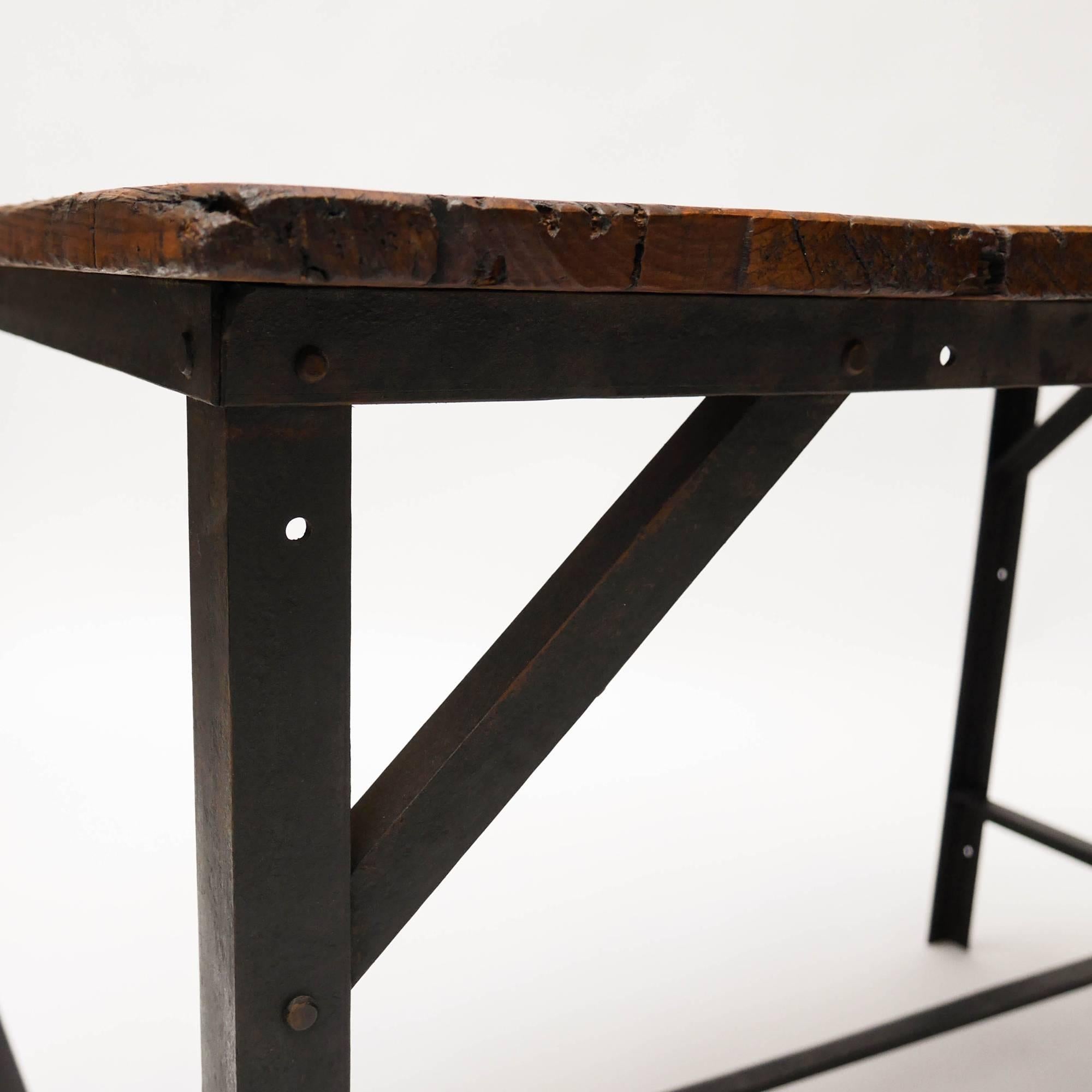 Wooden Workbench, Origin France, Early 20th Century In Good Condition In Saint Ouen, FR