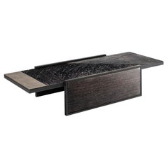 Mesa baja de cristal