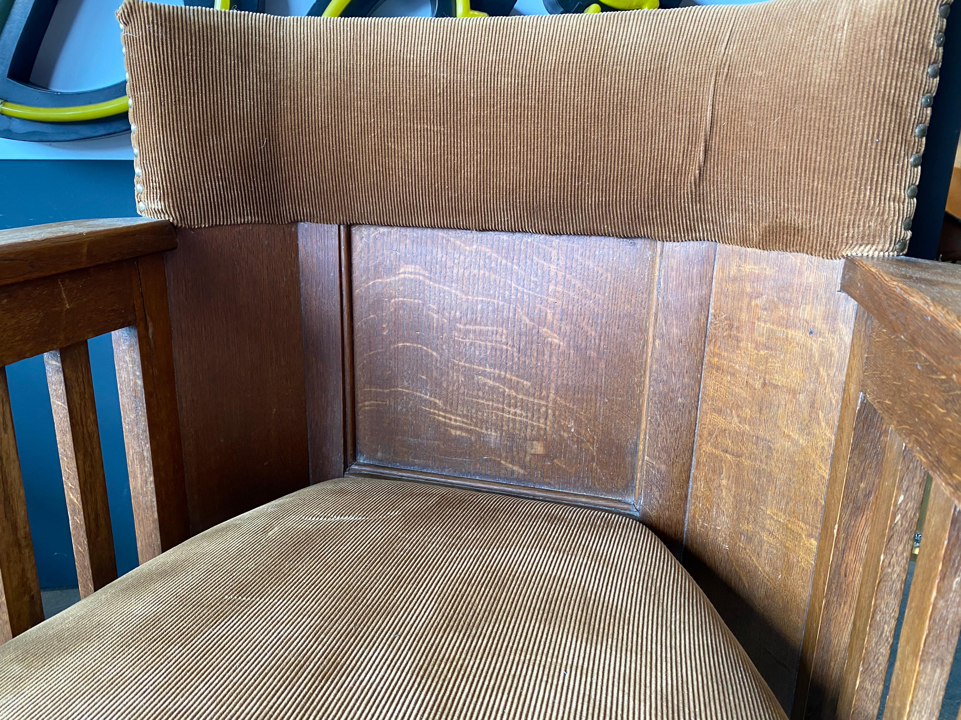 Woodenlounge Chair, Viennese Secession Style, Art Nouveau 5