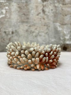 Wood-Fired Porcelain Rasmus Bump Accent Bowl Organic Modern