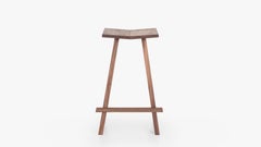 Woodford Bar Stool in American Walnut by Mr and Mrs White