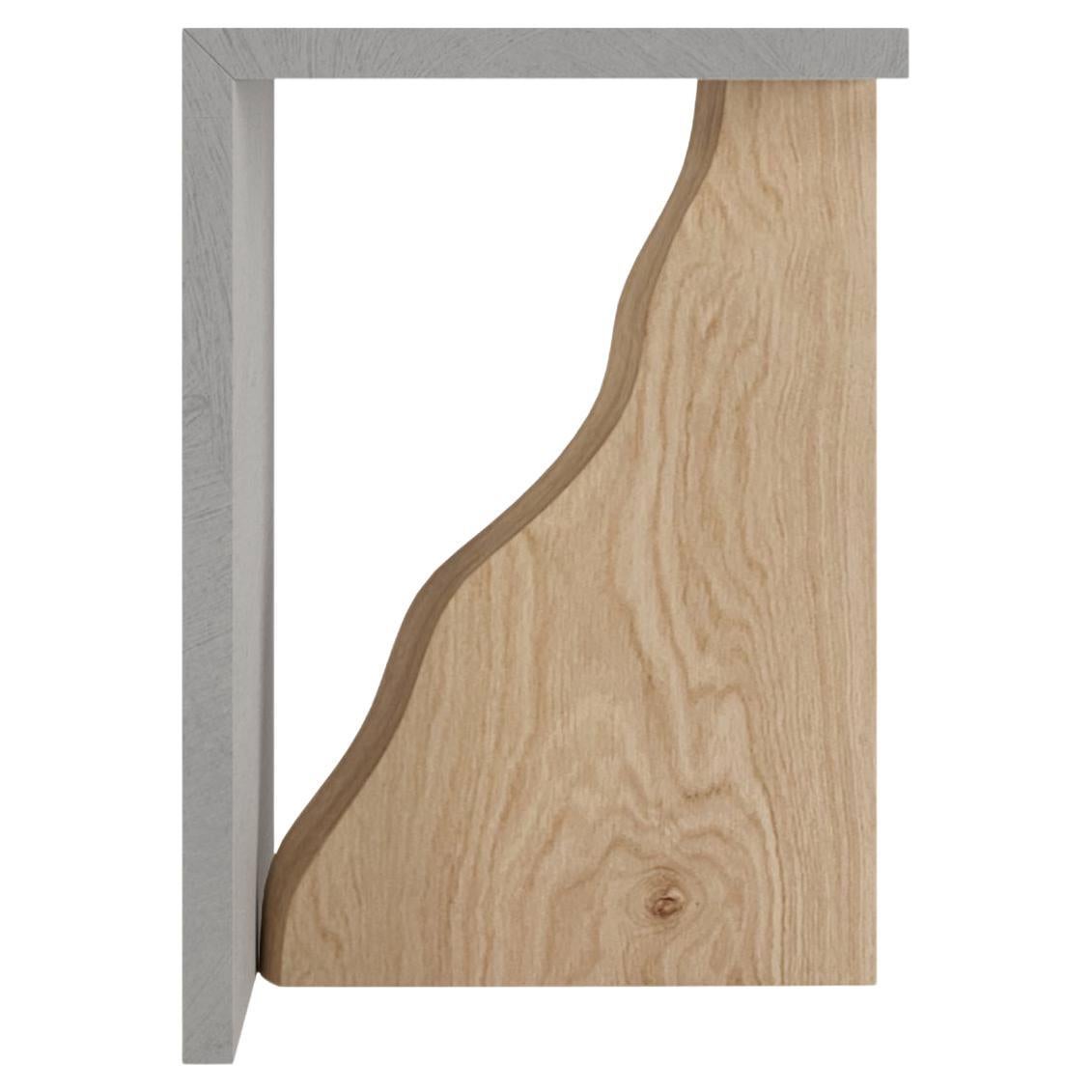 Woodland Beistelltisch aus Beton  im Angebot